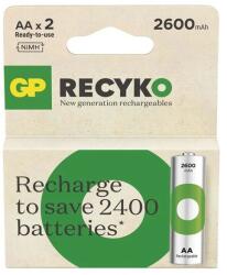 GP Batteries GP ReCyko NiMH Akkumulátor HR6 (AA) 2600mAh 2db B25272 (B25272)