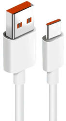 Xiaomi Оригинален USB-C Кабел за Xiaomi с Бързо Зареждане 3A 1m, Бял-Оранжев (Bulk) (b23230007)