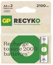 GP Batteries GP ReCyko NiMH Akkumulátor HR6 (AA) 2100mAh 2db B25212 (B25212)