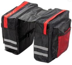 Spyral 20L 2 részes csomagtartó táska, 2x10 liter, fekete - piros