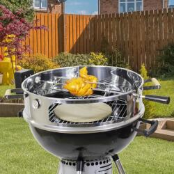  Avenberg Forno grilltű tartóval és pizzakővel bográcsos grillre