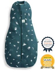 Ergopouch - Swaddle și sac de dormit 2în1 Cocoon Ocean 0-3 m, 3-6 kg, 0, 2 tog (ZEPCO-0.2T00-03MOC23) Lenjerii de pat bebelusi‎, patura bebelusi