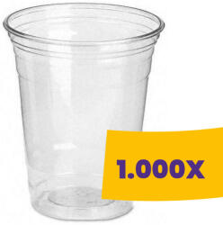 Depo Műanyag pohár átlátszó - PP 400ml (Karton - 1000 db) (KBPMPA400)