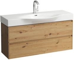Laufen LANI Alsószekrény, 2 fiókkal, H811704 mosdóhoz, Vad Tölgy H4042221122671 (H4042221122671)