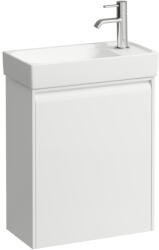 Laufen MEDA Alsószekrény 460 mm, 1 ajtóval, ajtózsanér jobb oldalon, H815113 mosdóhoz, Matt Fehér H4215520112601 (H4215520112601)