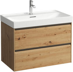 Laufen MEDA Alsószekrény 800 mm, 2 fiókkal, H810117 mosdóhoz, Vad Tölgy H4216120112671 (H4216120112671)