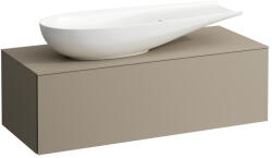 Laufen ILBAGNOALESSI Fiókos elem, 120 cm, kivágással bal oldalon, 1 fiókkal, H818974 mosdóhoz, Gyöngy Bézs H4303220972701 (H4303220972701)