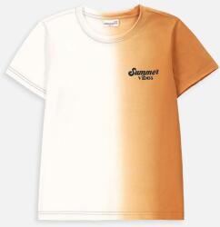 Coccodrillo tricou de bumbac pentru copii culoarea portocaliu, neted PPYH-TSB0CF_20X
