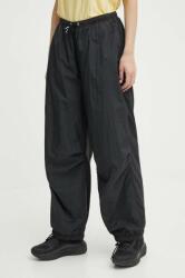 adidas Originals pantaloni femei, culoarea negru, lat, high waist, IT6725 PPYH-SPD0UP_99X