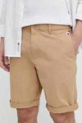 Tommy Jeans pantaloni scurți bărbați, culoarea bej DM0DM18812 PPYH-SZM0LT_80X