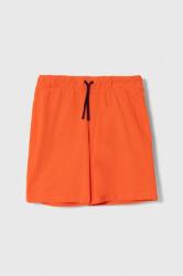 United Colors of Benetton pantaloni scurți din bumbac pentru copii culoarea portocaliu, talie reglabila PPYH-SZB05A_22X