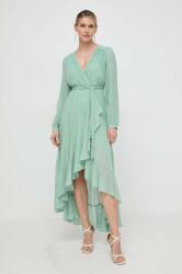 TWINSET rochie culoarea verde, maxi, evazati PPYH-SUD0D9_07X