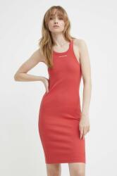 G-Star RAW rochie din bumbac culoarea rosu, mini, mulata PPYH-SUD1OM_33X