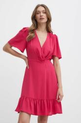 Morgan rochie RANILA culoarea roz, mini, evazati, RANILA PPYH-SUD1TC_30X