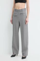 Victoria Beckham pantaloni de lână PPYH-SPD16M_90X (1224WTR005385A)
