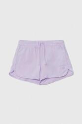 United Colors of Benetton pantaloni scurți din bumbac pentru copii culoarea violet, neted, talie reglabila PPYH-SZG038_04X
