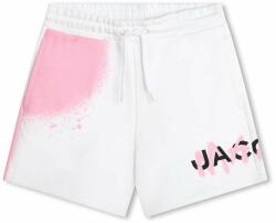 Marc Jacobs pantaloni scurti copii culoarea alb, modelator, talie reglabila PPYH-SZG016_00X