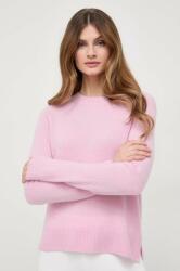 Max Mara pulover de lână femei, culoarea roz, light 2415360000000 PPYH-SWD09T_30X