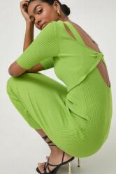 LIU JO rochie și tricou culoarea verde, midi, mulata PPYH-SUD0YL_70X