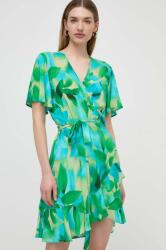 LIU JO rochie culoarea verde, mini, evazati PPYH-SUD11N_76X