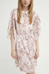 Bruuns Bazaar rochie PellitoryBBParez dress culoarea roz, mini, oversize, BBW3985 PPYH-SUD2GI_03X