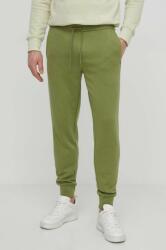 Calvin Klein Jeans pantaloni de trening culoarea verde, cu imprimeu, J30J325494 PPYH-SPM0IJ_77X