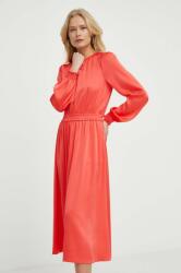 Michael Kors rochie culoarea rosu, midi, evazati PPYH-SUD1HS_33X