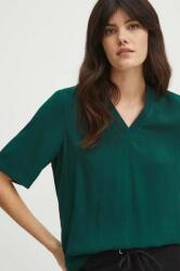 MEDICINE bluza femei, culoarea verde, neted ZPYH-BKD030_79X
