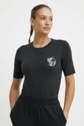 Fjallraven tricou din bumbac Fjallraven x Specialized femei, culoarea negru, F22036 PPYH-TSD1GZ_99X