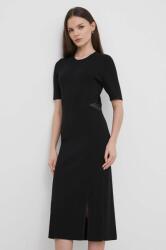DKNY rochie culoarea negru, mini, mulata, P4AUAN33 PPYH-SUD0A6_99X