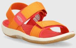 KEEN sandale copii ELLE BACKSTRAP culoarea portocaliu PPYH-OBK0FW_23X