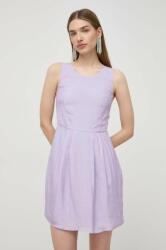 Giorgio Armani rochie culoarea violet, mini, mulata, 3DYA66 YN9RZ PPYH-SUD16K_48X