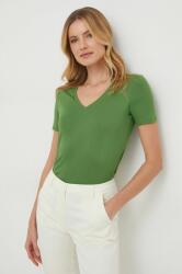 United Colors of Benetton tricou din bumbac femei, culoarea verde PPYH-TSD12L_77A (3GA2E4230)