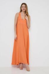 TWINSET rochie culoarea portocaliu, maxi, oversize PPYH-SUD17M_22X