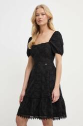 GUESS rochie CLIO culoarea negru, mini, evazati, W4GK50 WG590 PPYH-SUD1M8_99X