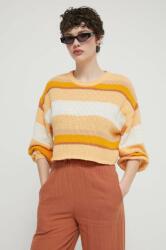 Billabong pulover Sol Time femei, culoarea galben, ABJSW00269 PPYH-SWD0D9_11X