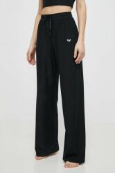Roxy pantaloni de yoga Rise & Vibe culoarea negru, lat, high waist, ERJNP03556 PPYH-SPD0JN_99X