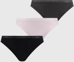 Tommy Hilfiger tanga 3-pack culoarea roz UW0UW04890 9BYX-BID0YF_30A (UW0UW04890)