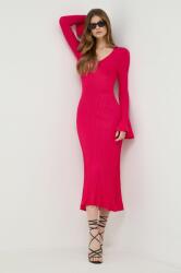 TWINSET rochie culoarea roz, maxi, evazati PPYH-SUD0E0_39X