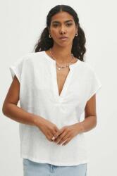 MEDICINE bluza femei, culoarea alb, modelator ZPYH-BKD701_00X