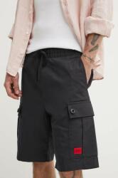 Hugo pantaloni scurți din bumbac culoarea negru, 50510594 PPYH-SZM098_99X