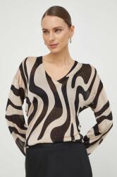 LIU JO pulover femei, culoarea bej, light PPYH-SWD0B3_80X