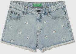 United Colors of Benetton pantaloni scurti din denim pentru copii cu imprimeu, talie reglabila PPYH-SZG041_50X