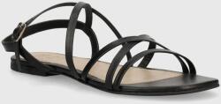 Answear Lab sandale de piele femei, culoarea negru BPYH-OBD024_99X