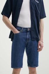 Tommy Jeans pantaloni scurti jeans barbati, culoarea albastru marin, DM0DM18802 PPYH-SZM0MK_59J