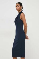 NISSA rochie culoarea bleumarin, mini, mulată RZ14787 MPYH-SUD02L_59X