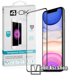 Blautel APPLE iPhone 11, Xr, 4-OK üvegfólia, 3D, 9H, Teljes, Fekete (PRFI9B)