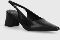 Vagabond Shoemakers pantofi de piele ALTEA culoarea negru, cu toc drept, cu toc deschis PPYH-OBD0ZW_99X (5740.401.20)
