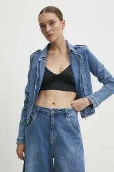 Answear Lab geaca jeans femei, de tranzitie BBYH-KUD05G_55X