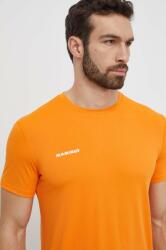 MAMMUT tricou sport culoarea portocaliu, neted PPYH-TSM2DM_22X